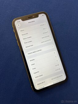 Iphone 11 64GB yellow - 100% bateria - 5