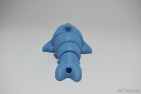 mini ohybný delfín - 3D tlač - "Handmade" - 5