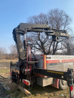 nákladné auto s hydraulickou rukou Scania R164GB - 5