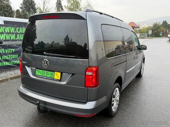 ► VW CADDY MAXI 2,0 TDI - 75KW, NAVI, PARK. SENZORY ◄ - 5