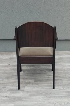 Sada 6 jedálenských stoličiek ” ART DECO “. - 5