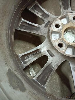 ❄️zimné 4ks alu disky orig. Škoda 5x112 R14 pneu 5mm - 5