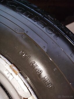Predám pneu na diskoch 215/75r16c - 5