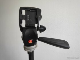 Statív Manfrotto 190XBD + statívovu hlavu 391RC2 - 5