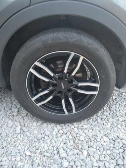 17" alu AUDI Q 3 a VW TIGUAN + letné pneu. - 5