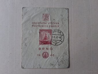 Poštové známky . - 5