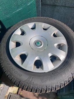Plechove disky + zimne pneu - 5