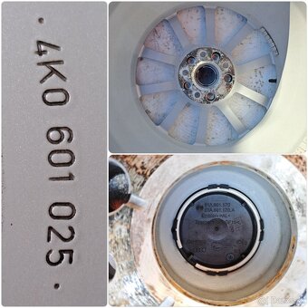 5x112 Originál 4K0 601 025 8Z8 Audi A6 C8 2021 225 60 R17 - 5