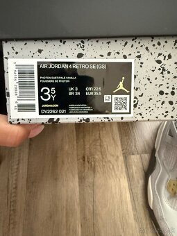 Originál AIR Jordán 4 retro - 5