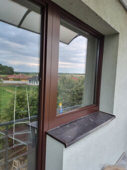 Ponúkam hliníkovú kapotáž na drevené eurookná - 5