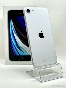 Apple iPhone SE 2020 64 GB White - 100% Zdravie batérie - 5