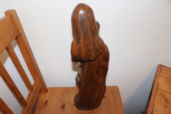 Marie a Jezulátko soška socha dřevo (225L) - 5