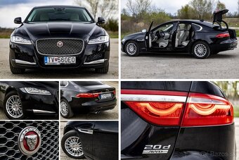 Jaguar XF 20d 132kW AWD 8AT (pohon 4x4, svetlá koža, LED) - 5