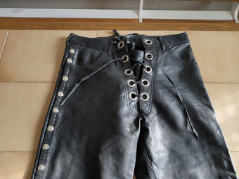 Damske kozene moto nohavice CHOPPER. - 5
