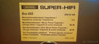 Grundig Super Hi-fi Box 650 - 5
