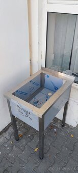 Gastro drez nerezový kuchynský jednodrez, dvojdrez, umývadlo - 5