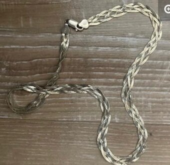 Strieborné retiazky na krk 2KS - 5