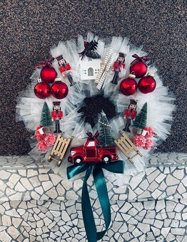 Vianočné vence na dvere 3. - 5