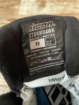 Moto topánky ICON STORMHAWK - 5