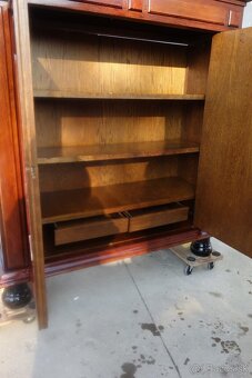 Skriňa Holandská – dub masív starožitná. - 5