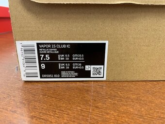 Detské halové kopačky NIKE VAPOR 15 Club IC - 5