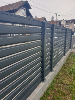 Oceľové modulárne oplotenia - 5