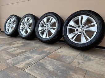 LETNÁ SADA SKODA 5x112 R18+LETNE PNEU CONTINENTAL 235/55 R18 - 5