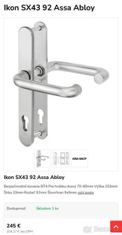 ZLAVA - Kovanie ASSA ABLOY - 5