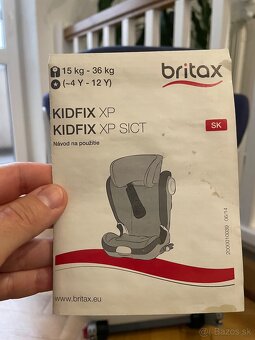 Autosedačka Britax Romer Kidfix 15-36kg - 5