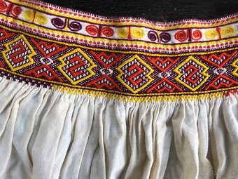 Kroj Čičmany / Zliechov - časti kroja - 5