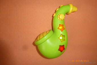 Hudobný saxofón - ako nový, na baterky - 5