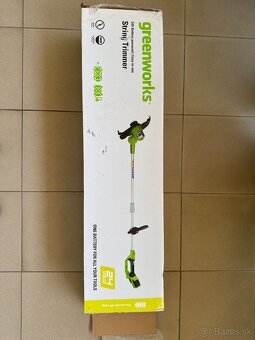 Predám Greenworks Strunová Kosačka. - 5