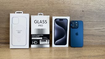 Apple iPhone 15 Pro 128GB Blue Titanium - 5