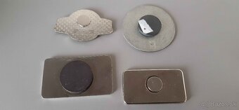 Magnetky zberateľské, kovové - 5