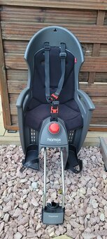 HAMAX Cyklosedačka s uzamykateľným zámkom Siesta W grey/blac - 5