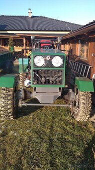 Doma robený traktor 4x4 - 5