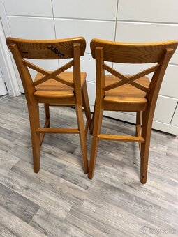 Detska vysoka stolicka Ikea INGOLF - 5