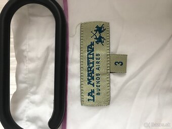 LA MARTINA originál white damska bluzka S/M - 5