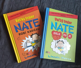 Lincoln Peirce-  Velký frajer Nate   9 ks  TOP stav - 5