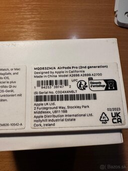 Predám Apple Airpods 2 Pro - 5