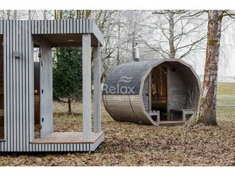 Finská sudová sauna 3m Premium - 5