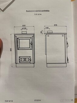 Kachle KVS Moravia 9114 9kW - 5