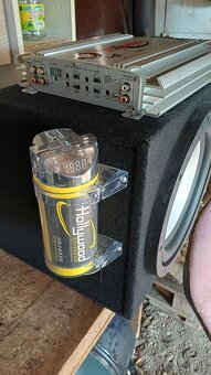 Subwoofer +zosilňovač+kapacitor - 5