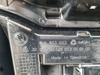 Škoda Fabia 4 IV 20- maska nárazníka - 5