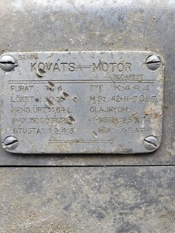 Lodný motor Kováts do Sturmboot 39 - 5