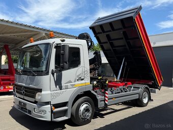 MERCEDES-BENZ ATEGO 1218 SKLÁPAČ TROJSTR. HYDRAULICKÁ RUKA - 5