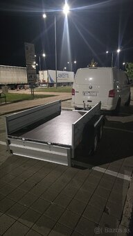 dvojnapravový privesny vozík 750kg - 5