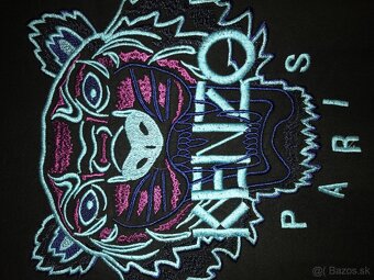 KENZO black pánska mikinka L/XL - 5