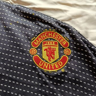 Manchester United čierny futbalový dres 2008-2009 M - 5