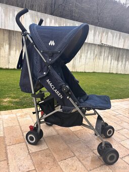Golfový kočík MACLAREN QUEST Denim Jeans - 5